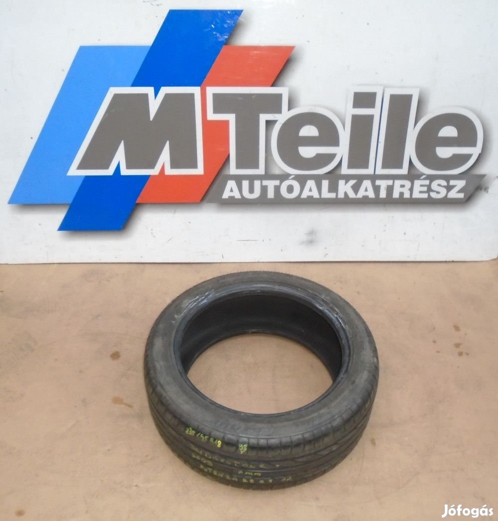 [GYÁRI HASZNÁLT[ NYÁRI GUMI - BRIDGESTONE - POTENZA RE050A - 235/45R1